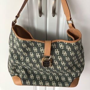 Dooney & Bourke Signature Canvas/Leather Purse